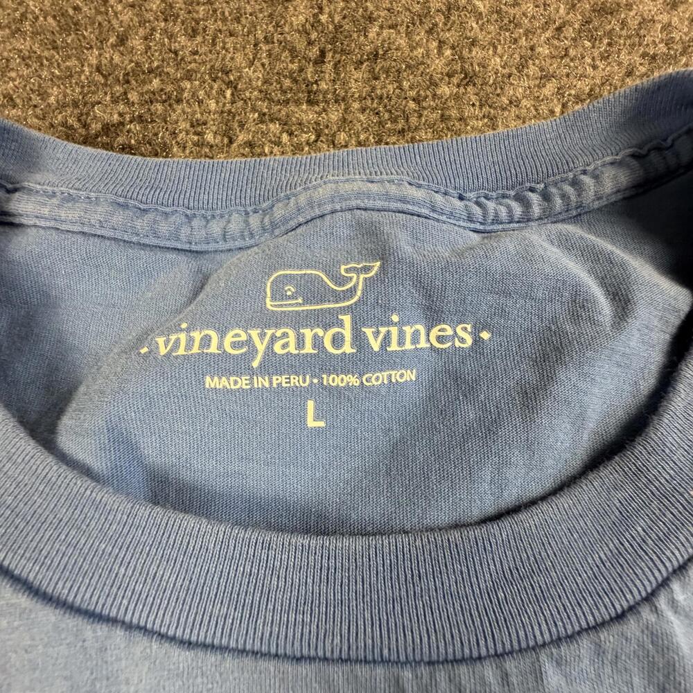 Vineyard Vines Men's Blue Graphic T-Shirt Size Large #1550 - Picture 2 of 6